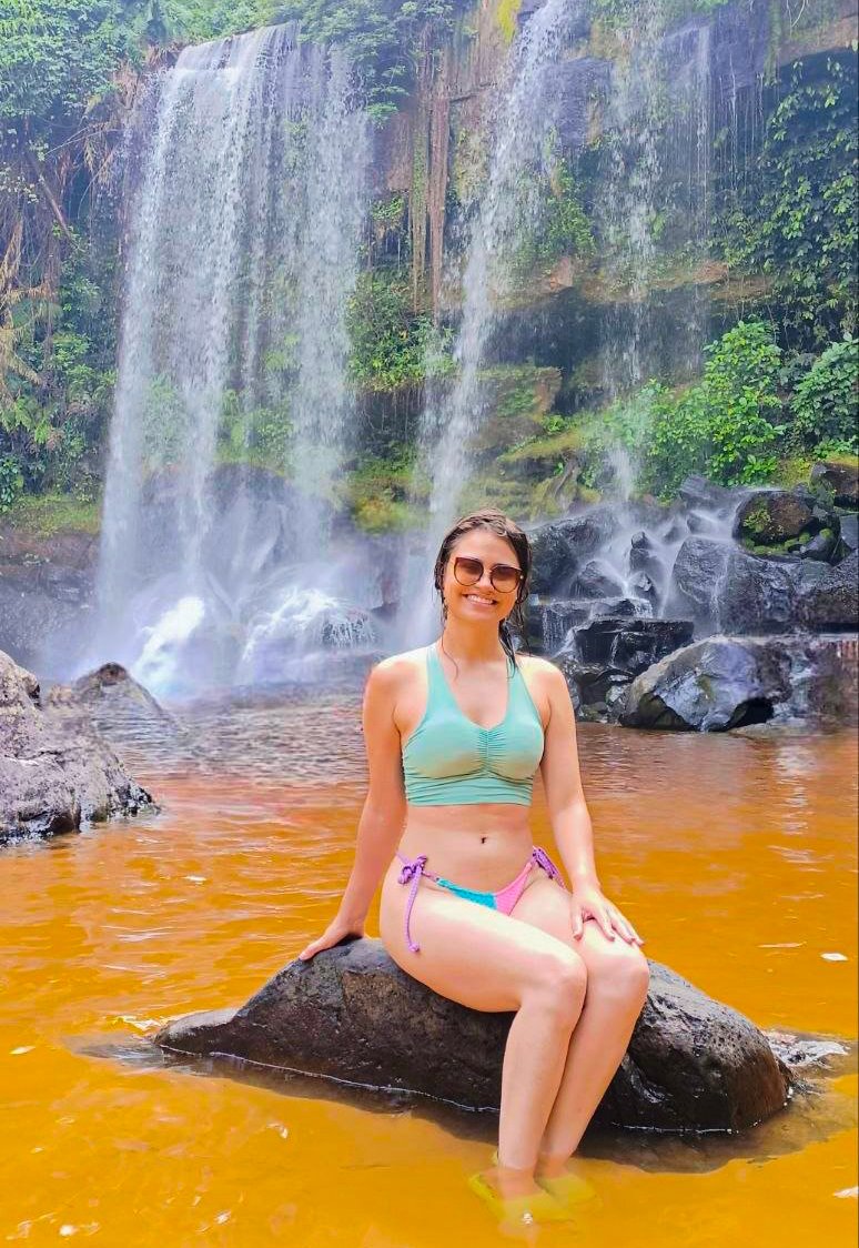 Phnom Kulen is a sacred mountain and national park located 50 kilometers (31 miles) north of Siem Reap in Cambodia